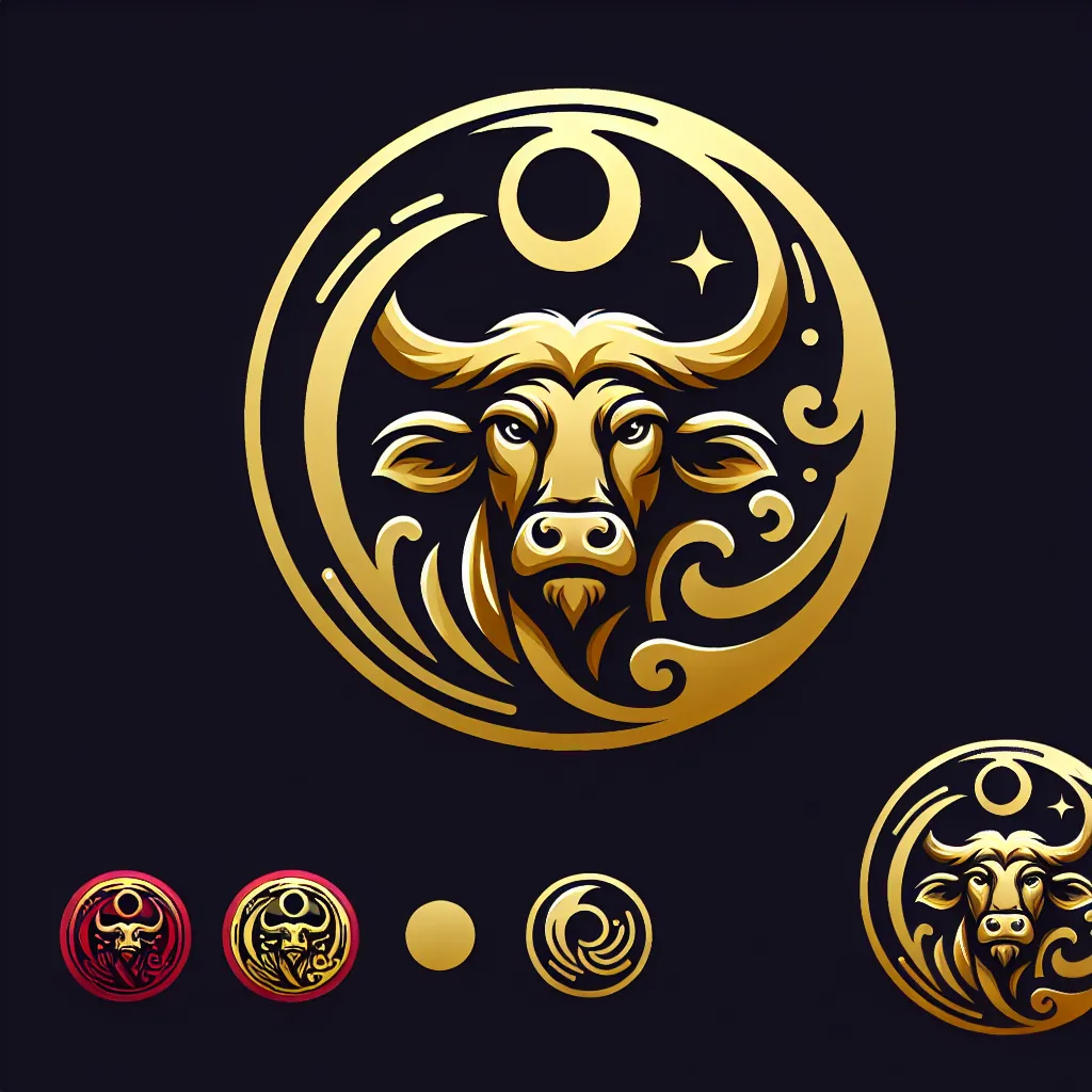 Kerbau Emas Membawa Hoki: Petualangan Slot dalam Fortune OX Logo